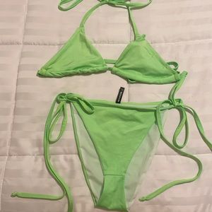 NEON GREEN BIKINI